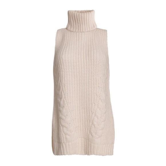 NWT Eleven Six Chunky Oversized Turtleneck Alpaca Wool Cable TAYLR TUNIC XS/S - Picture 6 of 11